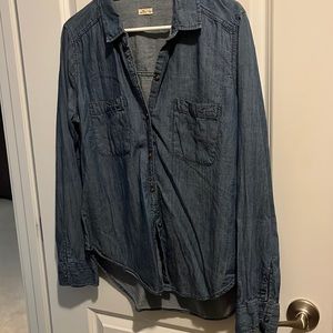 Lightweight denim shirt